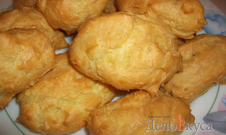 Рецепт заварные пирожные с заварным молочным кремом