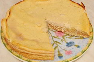 Банановая запеканка с йогуртом