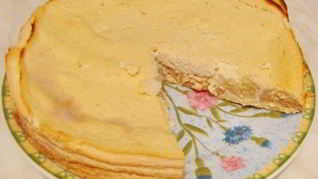 Банановая запеканка с йогуртом