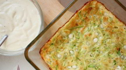 Запеканка из кабачков