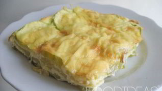 Диетическая кабачковая запеканка