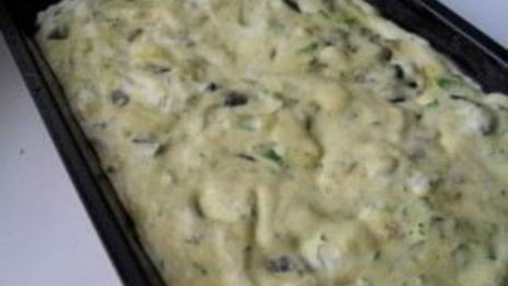 грибная запеканка