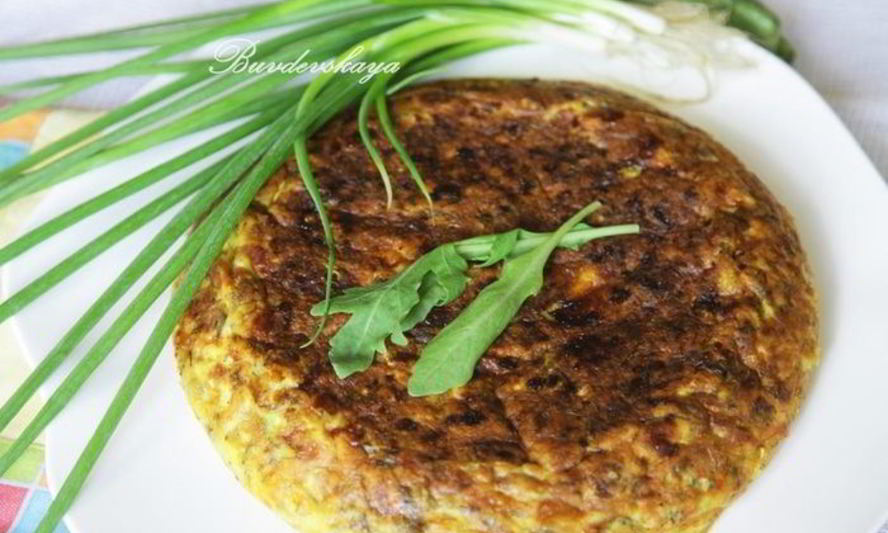 Рецепт кабачковая запеканка-омлет