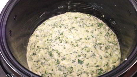 кабачковая запеканка-омлет