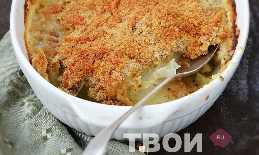 Рецепт капустная запеканка