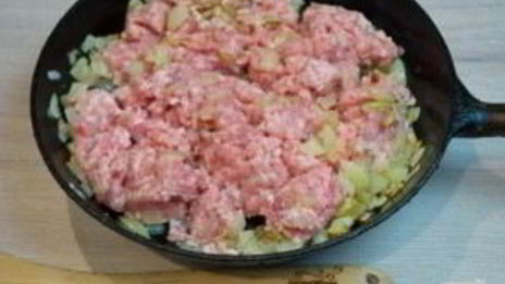 картофельная запеканка с фаршем и сыром