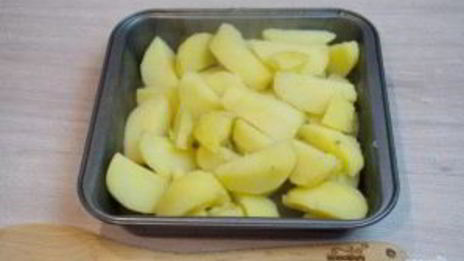 картофельная запеканка с фаршем и сыром