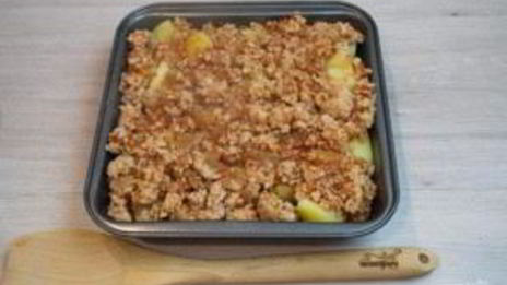 картофельная запеканка с фаршем и сыром