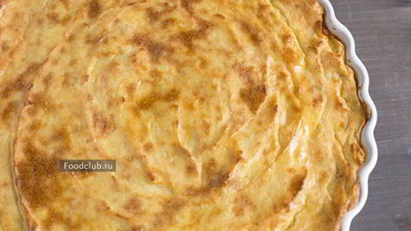 картофельная запеканка с лисичками