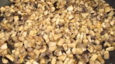 картофельная запеканка с шампиньонами