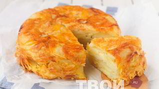 Картофельная запеканка с сыром