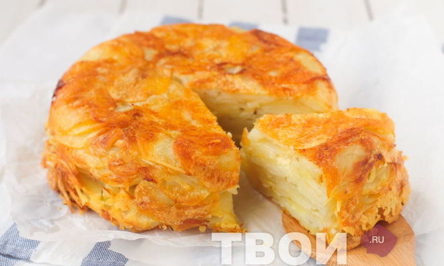 Рецепт картофельная запеканка с сыром