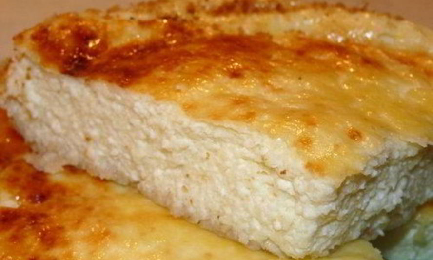 Рецепт легкая творожная запеканка на молоке