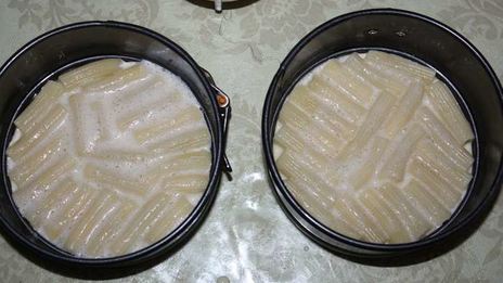 мясная запеканка под сырной шубкой