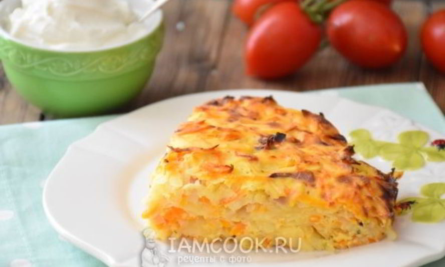 Рецепт овощная запеканка с рикоттой