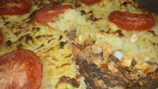 Овощная запеканка с рыбой по-домашнему