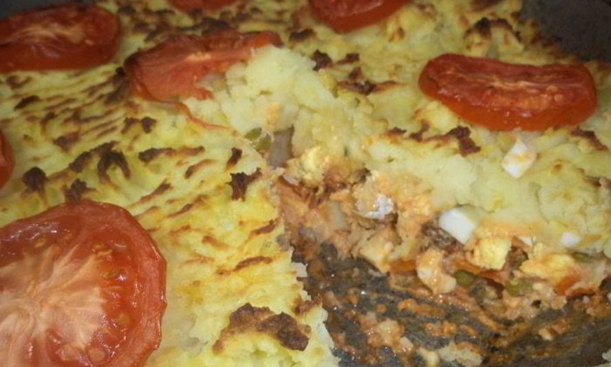 Рецепт овощная запеканка с рыбой по-домашнему