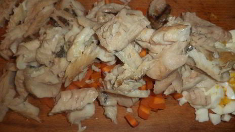 овощная запеканка с рыбой по-домашнему