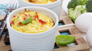 Овощная запеканка в микроволновке