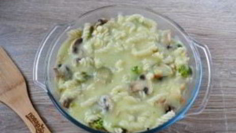 постная макаронная запеканка