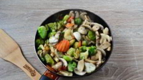 постная макаронная запеканка