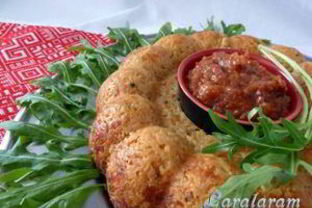 Рисовая запеканка Летний цветок