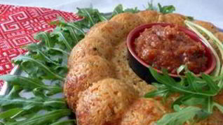 Рисовая запеканка Летний цветок