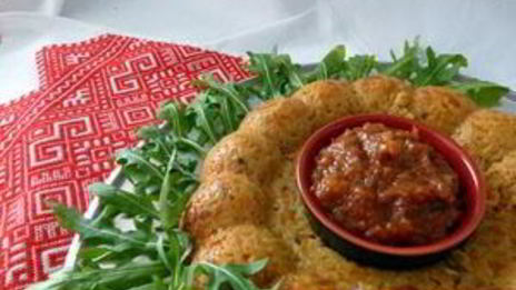 рисовая запеканка летний цветок