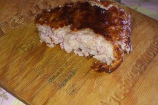 Рисовая запеканка с малинками