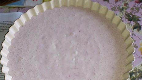 рисовая запеканка с малинками