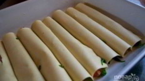 рыбная запеканка со шпинатом