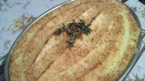 рыбно-картофельная запеканка