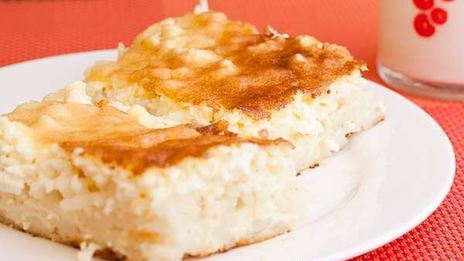 сладкая запеканка из макарон с творогом