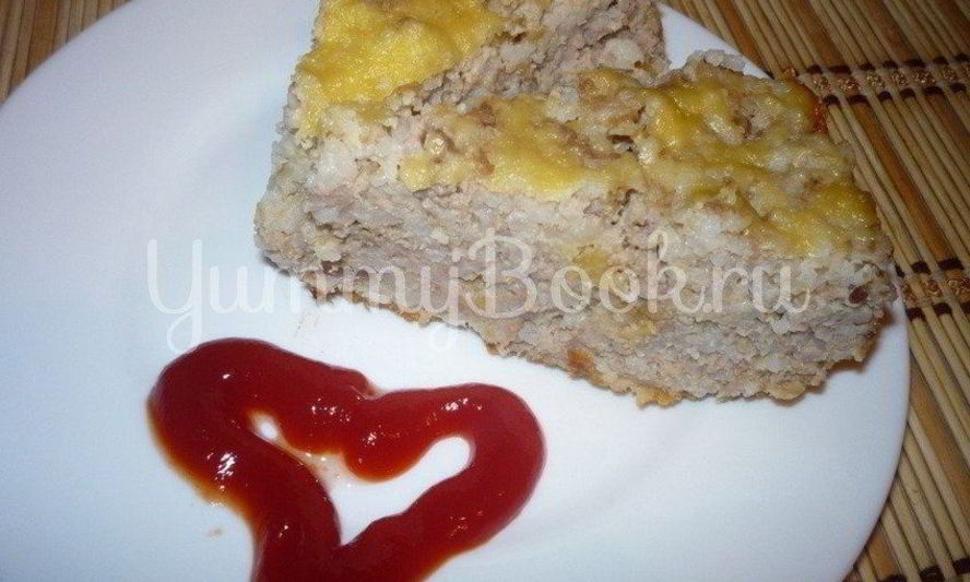 Рецепт сытная запеканка из риса и фарша в мультиварке