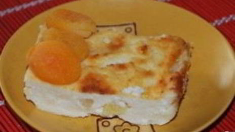 творожная запеканка с ананасами