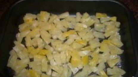 творожная запеканка с ананасами