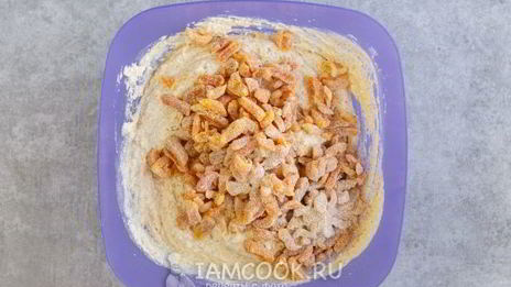 творожная запеканка с курагой