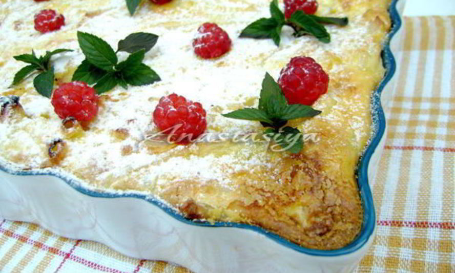 Рецепт творожная запеканка с макаронами