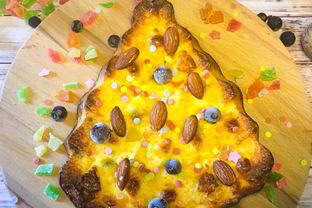 Творожная запеканка с морковью