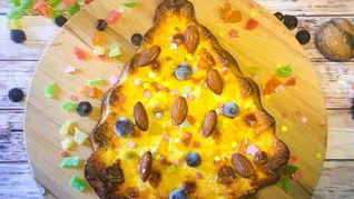 Творожная запеканка с морковью