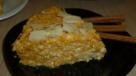 творожная запеканка с тыквой