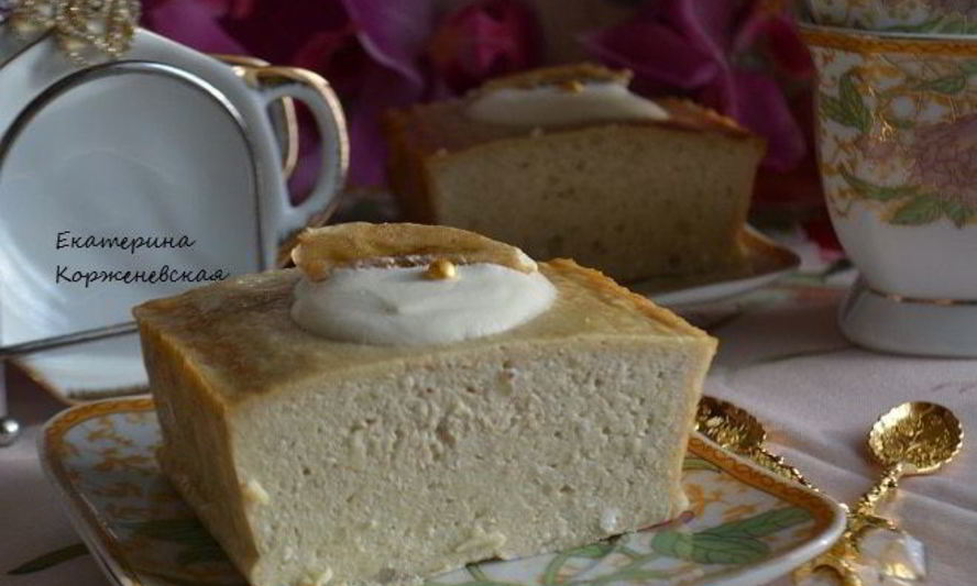 Рецепт творожно-банановая запеканка