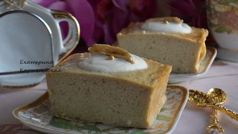 творожно-банановая запеканка