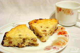 Творожно-рисовая запеканка