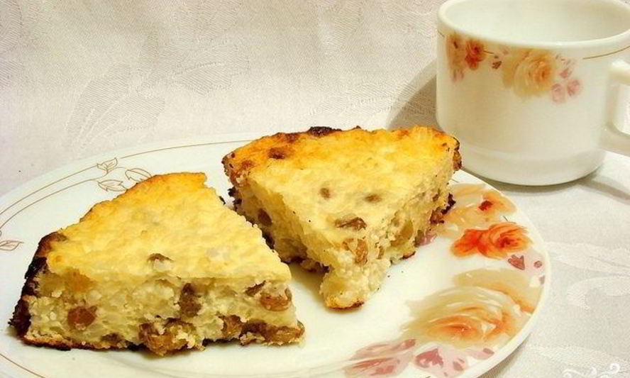 Рецепт творожно-рисовая запеканка