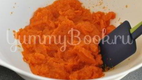 творожно-тыквенная запеканка без муки и сахара