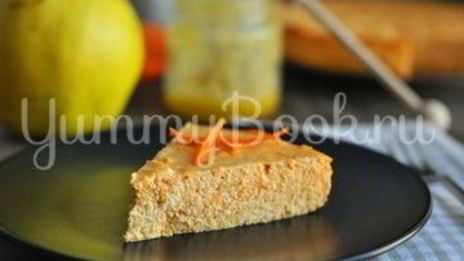 творожно-тыквенная запеканка без муки и сахара