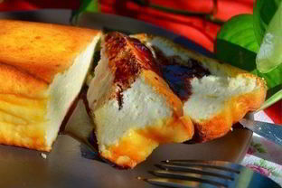 Ванильная запеканка из творога без муки