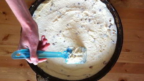 воздушная запеканка с изюмом