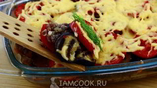 Запеканка из баклажанов с фаршем
